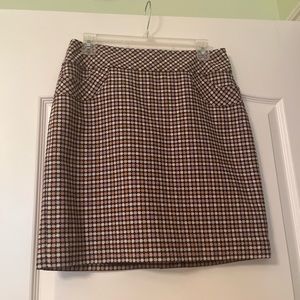 Ann Taylor Loft skirt, wool blend, fully lined, size 6